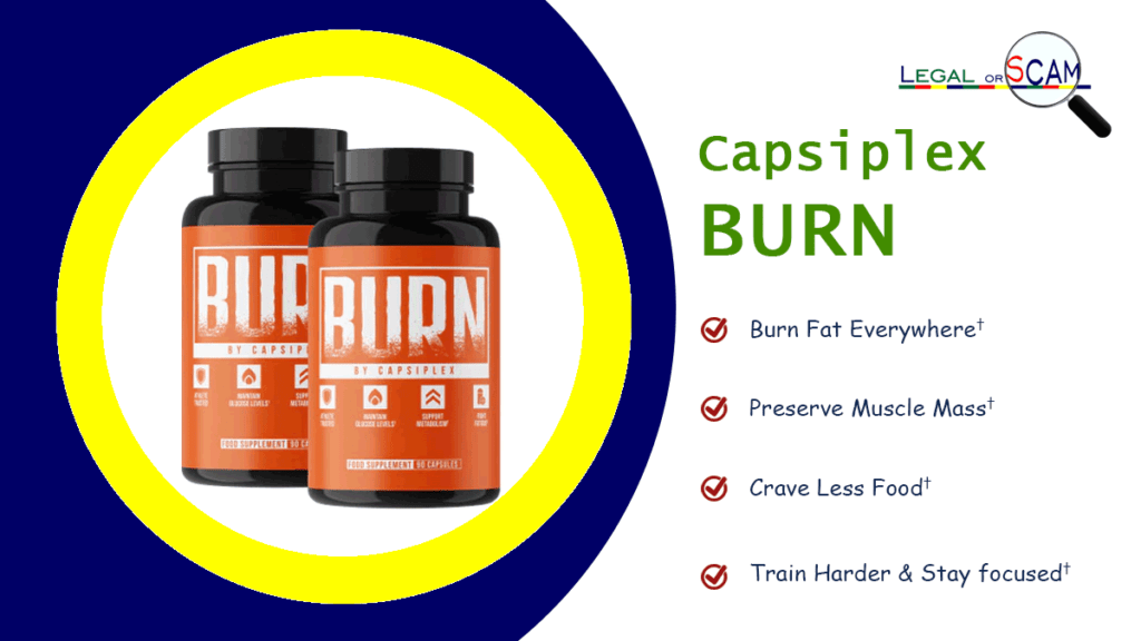 Capsiplex Burn legalorscam Review