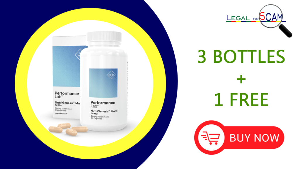 Buy Performance Lab NutriGenesis Multi for Men Online