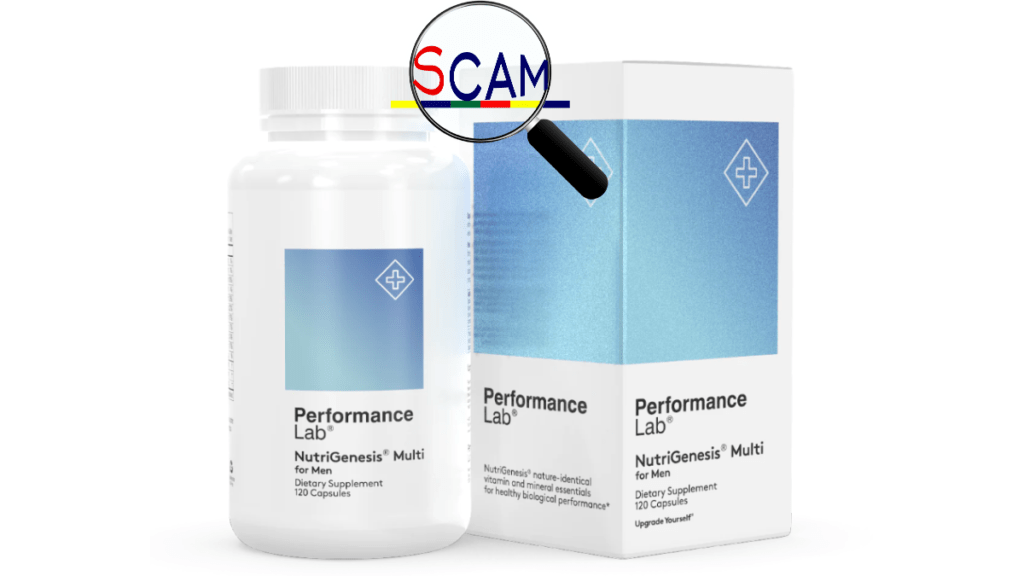 Performance Lab Multivitamin for Men Scam Warning Alert!