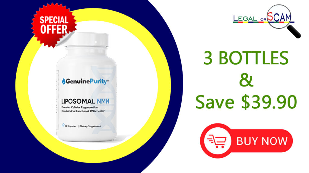 Buy Genuine Purity Liposomal NMN