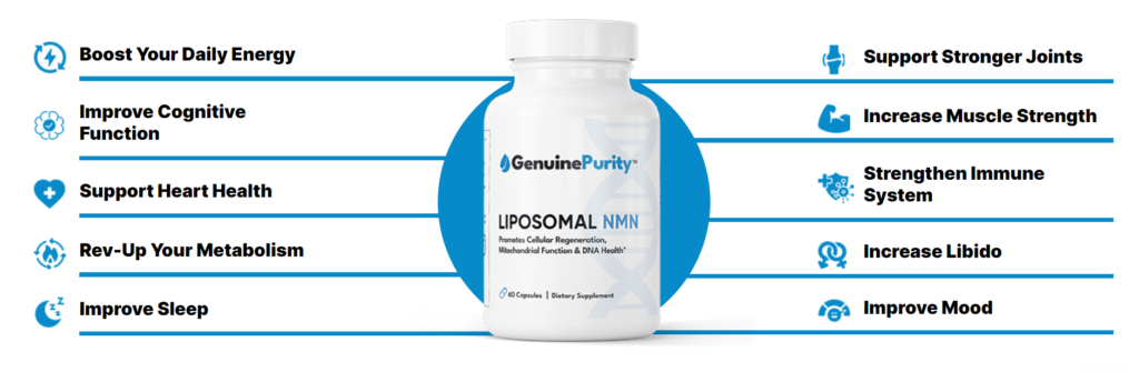 Genuine Purity Liposomal NMN Benefits