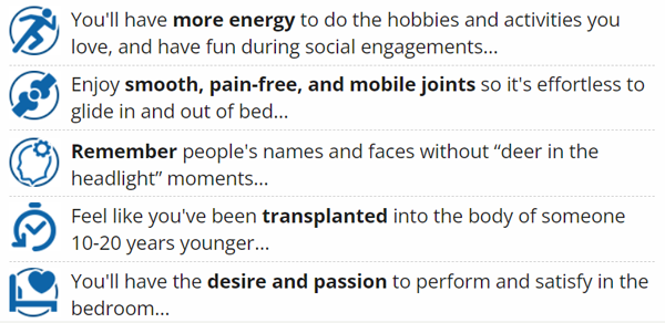 Longevity Activator Benefits