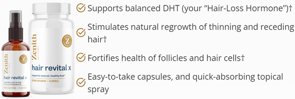 Zenith Labs Hair Revital X Benefits