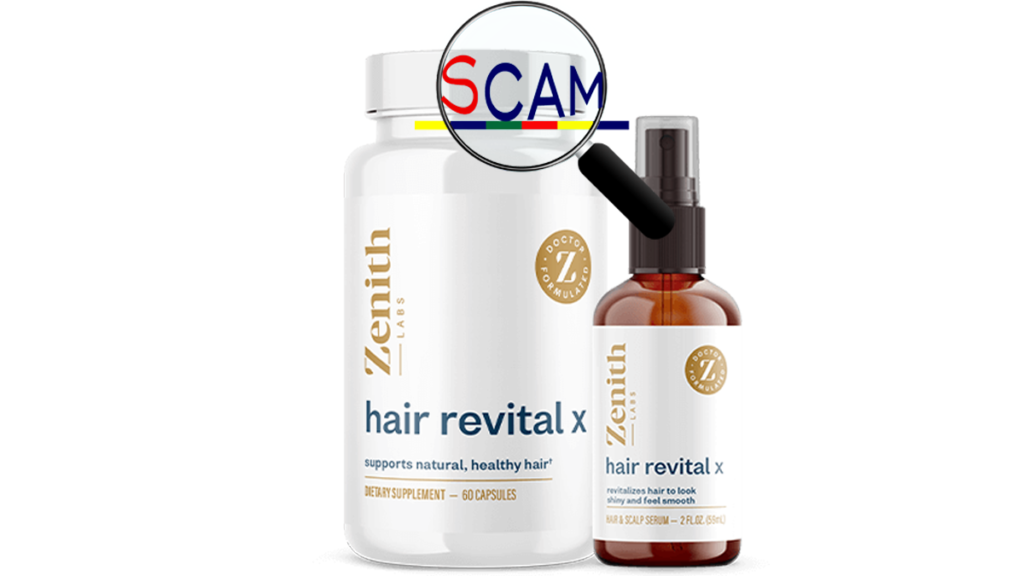 Zenith Labs Hair Revital X Scam Warning Alert!